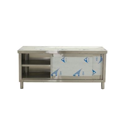 China Modern High Quality Outdoor Sink Table Stainless Steel Workbench Restaurant Kitchen Equipment for sale