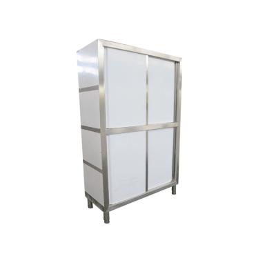 China Modern Stainless Steel Kitchen Restaurant Catering Freestanding Storage Cabinet for sale