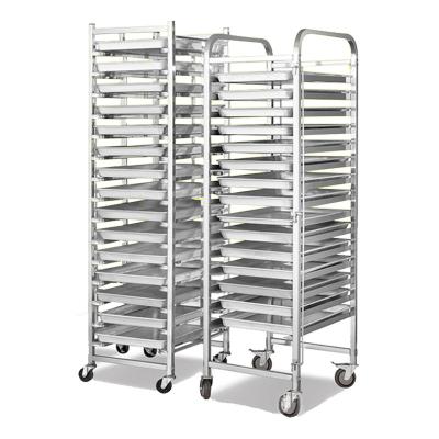 China Multi-Layer Corrosion Protection Hand Push Trolley Carts Trucks Platform Ladder Hand Loading Trolleys for sale