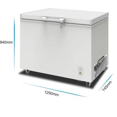 China Single-temperature Factory Supply Single-temperature Commercial Foam One Door Ice Cream Fridge Freezer Chest Freezer for sale