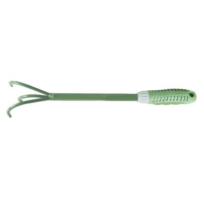 China Soft PVC Handle Carbon Steel Head Agriculture Cultivator Garden Hand Tools for sale