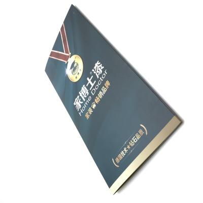 China Information Brochure Wholesale Folding Coated Cardboard Paper Double Sides Printing Color Instruction Folding Brochure Die Cut Booklet Booklet Manual for sale