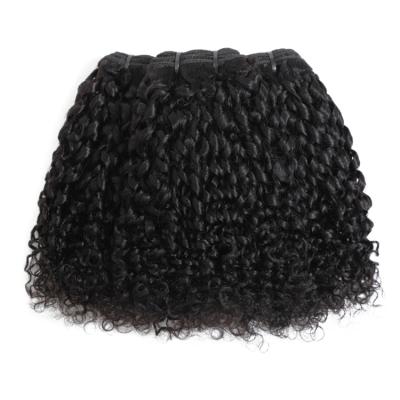 China Aligned Hair by FUMI Wholesale Double Drawn Cuticle, 12A Grade Pixie Curl Vietnam Human Hair for sale