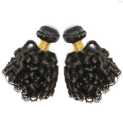 China FUMI Hot Selling Double Drawn Virgin Funmi Hair Curl Slender Bouncy Hair for sale