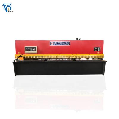 China Factory Price QC12Y-4x4000 Hydraulic Swing Beam Mild Carbon Steel Or Iron Plate Sheet Stainless Metal Shear Machine 8mm With E21s Controller for sale