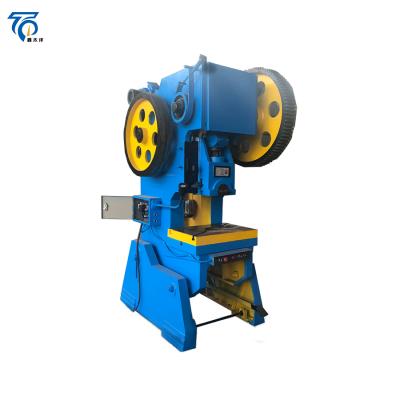 China Metal Sheet J23 Series 63ton Power Press Machine Mechanical Punching Machine For Sheet Metal for sale