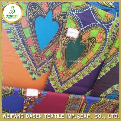 China African Dashiki Sale Anti-Static Popular African Print Fabrics Wax African Dashiki Wholesale for sale