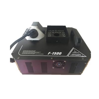 China Hot Selling KM-FM11019 Iron Stage Effect Machine Air Column RGB LED 1500W DJ Fog Machine for sale