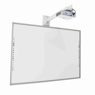 China Aluminum Alloy Frame 83 89 96 100 Inch Electronic Portable Smart Board Price Touch Interactive Whiteboard for sale