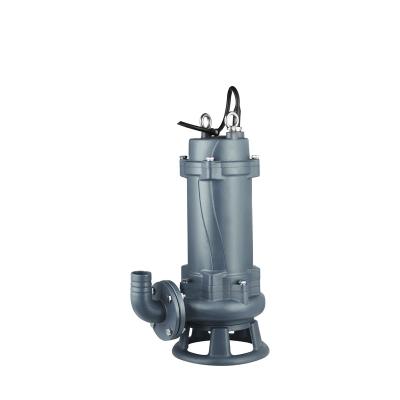 China Clarified Water WQ(C) 0.75kw 2inch-4inch high quality sewage high cut electric submersible dirty water pump for sale