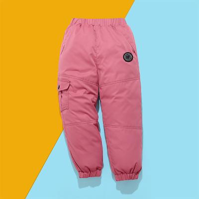 China Color Fade Proof Winter Pants for Girls Cotton Bottom Sports Pants Kids Wear Casual Pants Kids Brand Straight Pants Wholesale for sale