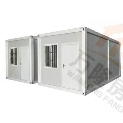 China Factory Price Modern Container House Fully Assembled Modular Double Bedroom Prefab House Sale Custom Customized PVC Box Wall Window for sale