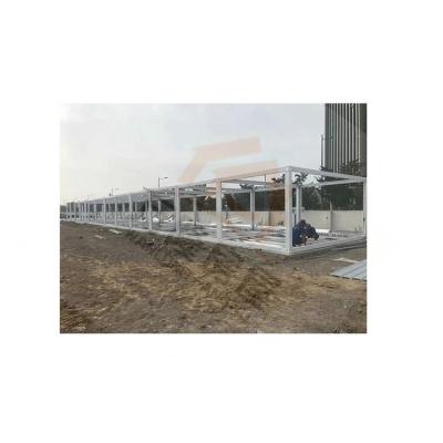 China Prefab Modular Homes Two Story Modern Steel Frame Container House Living Container Home for sale