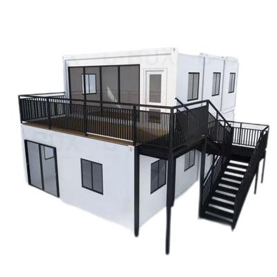 China Modern Cheap Prefab Tiny Homes Container House Bedroom Living Room Modular Expandable Container House for sale