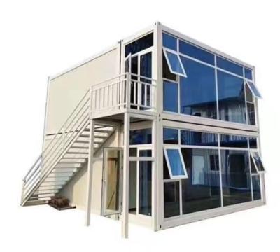 China Modern modular flat pack housing construction product residential container box cheap prefabric container house for sale for sale