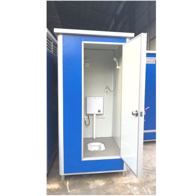 China Hot Sale Modern Public Portable Toilet Houses Low Cost Movable Shower Toilet Houses Prefab Toilet Room for sale