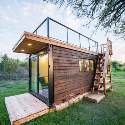 China Dampproof Layer House Chinese Prefab Shipping Container House 40 Feet Container House Luxury Modular Homes for sale