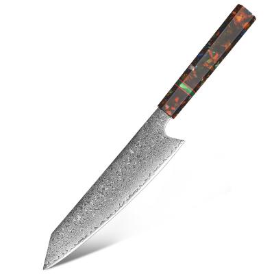 China High Quality Viable Japanese Steel Damascus Kiritsuke Kitchen Cleaver Knives Cut Vegetable Meat Sushi Chef Cooking Tools for sale