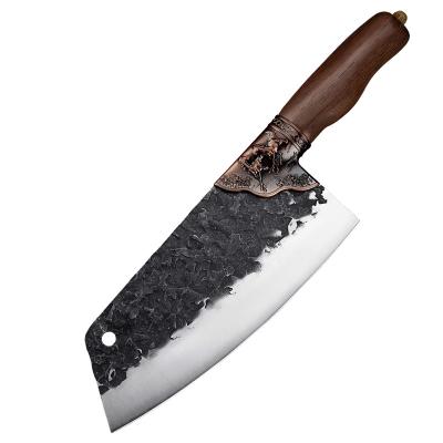 China Sustainable Double Horse Hard Forged Chinese Kitchen Knife Sharp Cutting Meat Slices Vegetable Seafood Daily Kitchen Cooking Tools for sale