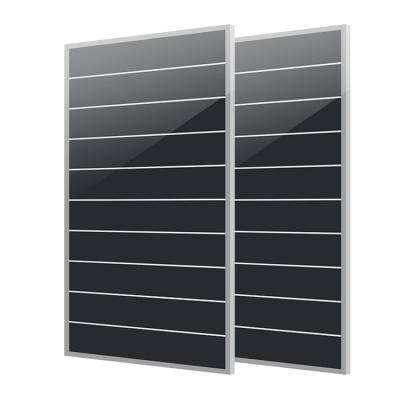 China High Power 300w 330w 350w 400w 500w 550W 590W Full Tier 1 Black Panel For Home 210mmx35mm for sale