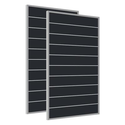 China Home Use 320 330 370 380 410w Perc Mono Full Black Panel For Commercial On-Grid Solar System 210mmx35mm for sale