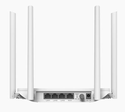 China Home 2020 High Performance AC1200 Dual Band Gigabit WiFi Hot-selling Wireless Router With 4 Foldable External Antennas for sale