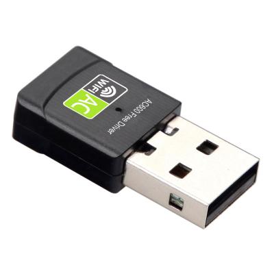 China Zhiguanghong Realtek 8811cu 600bmps USB Wifi Desktop Dual Band Adapter for sale