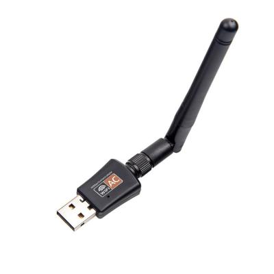 China Realtek RTL8811AU 600Mbps Desktop USB Wifi Dual Band Adapter with Omni Antenna for sale