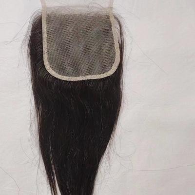 China Straight brazilian  glueless perruque bresilienne frontal 4x4 hd lace closure with baby hair for sale