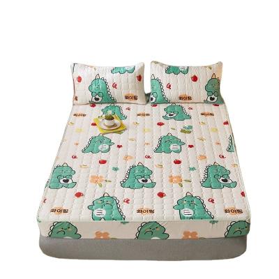 China Folded Super Soft Organic Cotton Crib Fitted Sheet Warm Printing Bedspread Set Waterproof for sale