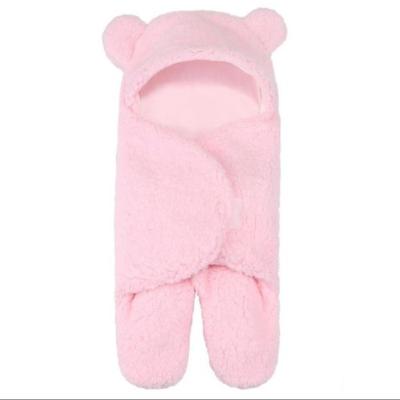 China Breathable Low Moq Soft Warm Baby Sleep Sack With Legs Ears Sleeping Bag Baby for sale