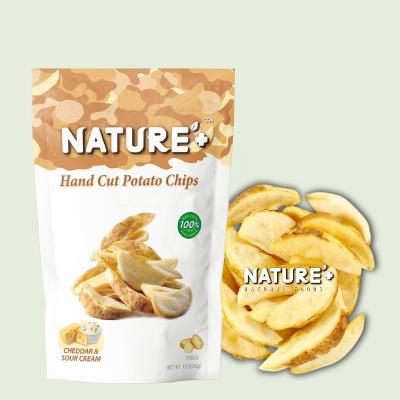 China Potato Chips VF Vacuum Fried Vegetable Crisp Sweet Flavor Low Fat Fries and Snacks Dried Chips Brand Snacks for sale