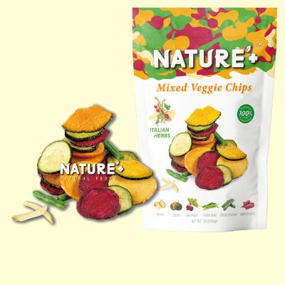 China Professional Manufacturer Dried Snacks Low Fat Vegan Flavor Chips Gluten Free Mix Snacks for sale