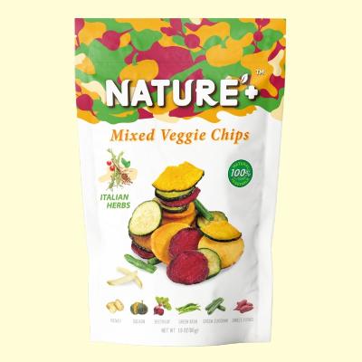 China Source of Healthy Snacks Gluten Free Veggie Crisps Appetizing Low Fat Good Fiber Snack Maker Dried Snack for sale