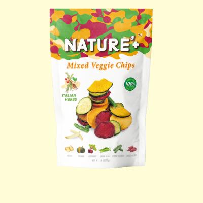 China Guilty Free Snacks Healthy Veggie Chips Low Fat Mixed Crisps Exotic Flavor Gluten Free Natural Nutrition for sale