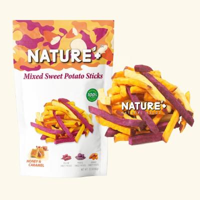 China Vacuum Fried Sweet Potato Chips Healthy Low Fat Snack No Extra Sugar Low Fat Guilty Free Snack Dry Snacks for sale