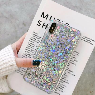 China Luxury Fashion Slim Glitter Glitter Phone Case, Mobile Phone Shell Cases, Mobile Phone Bling Accessory/ for sale