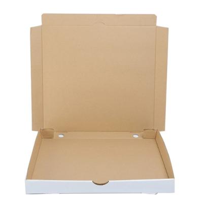 China Recycled Materials 6 10 12 14 15 16 18 24 Inch Custom Pizza Box Pizza Delivery Box Factory Supply Packaging Boxes for sale