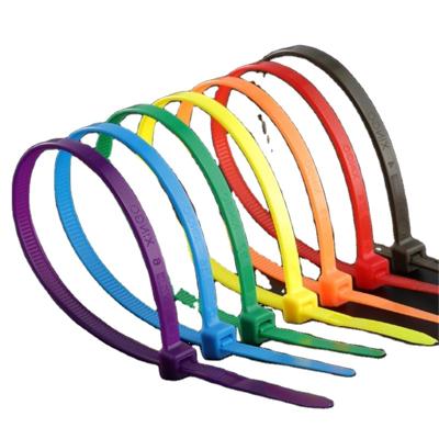 China Eco - Friendly Self Locking Nylon Cable Tie Size Price , Reusable Cable Tie 7.6*450mm Size for sale