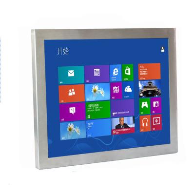 China IP67 Waterproof Industrial PC Monitor 15inch 17inch 19inch 22inch Stainless Steel/Aluminum Touch Screen All In One PC With Capacitive Touch Screen for sale