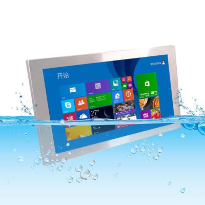 China High Quality Stainless Steel Marine Touch Panel Pc Waterproof IP65 Industrial Stainless Steel OEM All In One Pc for sale