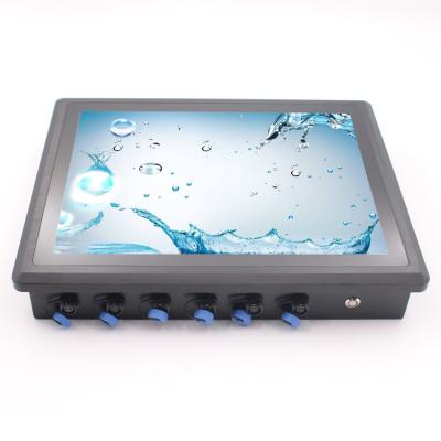 China 2021 Popular Touch Screen 1000cd/m2 Brightness 17 Inch LCD Touch Panel Industrial PC Waterproof Full PC IP67 For Ship for sale