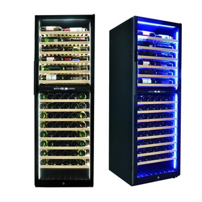 China Para white nevera hielera champagne cellar OEM light JOSOO glass LED wine cooler for restaurant for sale