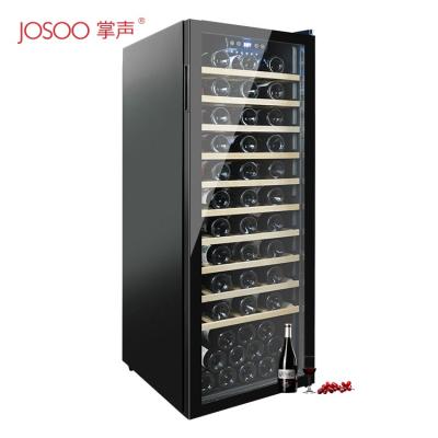 China Wholesale Constant Temperature Kitchen Appliances 200l 105 Bottels Hot Selling Single Zone Wine Cooler Refrigerators for sale