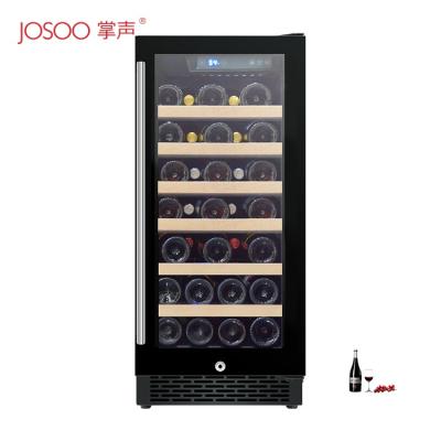 China China Factory 88L Blue Interior LED Light Hot Sale Wine Beer Storage Refrigerators Main for sale