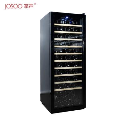 China Modern Glass Digital 200L Full Door Wine Cooler Humidity Control Wine Cooler Cellar Cabinet Display-Control for sale