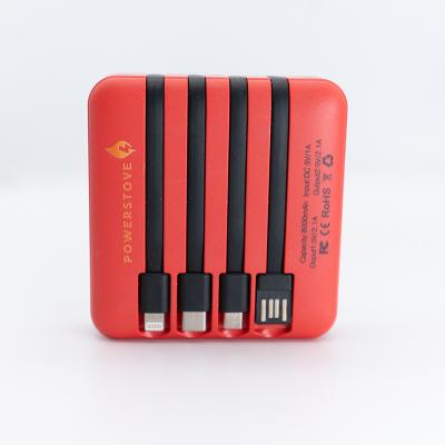 China LED Display 8000mah Gift Power Bank with Mini Size for sale