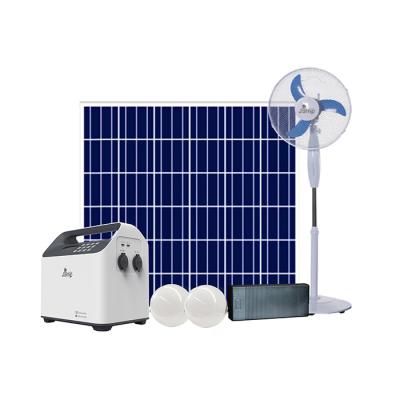 China Beebeejump S1P Mini Complete Home Solar Kits Wireless Charging Pay As You Go Solar Inverter Off Grid Power System for sale