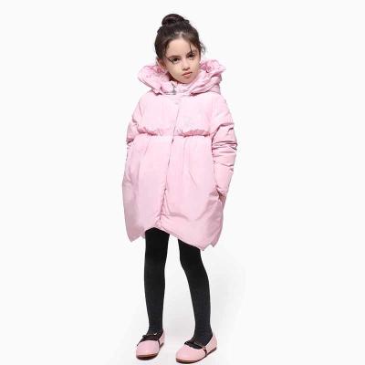 China China Export Clothes Stylish Little Girl Winter Outwear Kids Down Filled Coat Best Warm Cool Jackets For Girls for sale