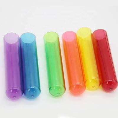 China Clear Colorful Clear Plastic 30ml Test Tube for sale